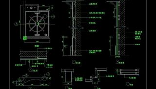 cad餐厅设计素材 餐厅施工图片