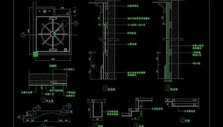 cad餐厅设计素材 餐厅施工图片