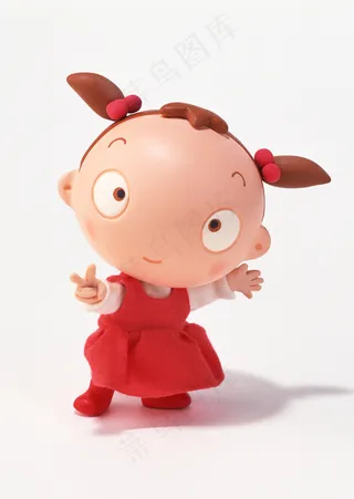 跳舞的小女孩图片