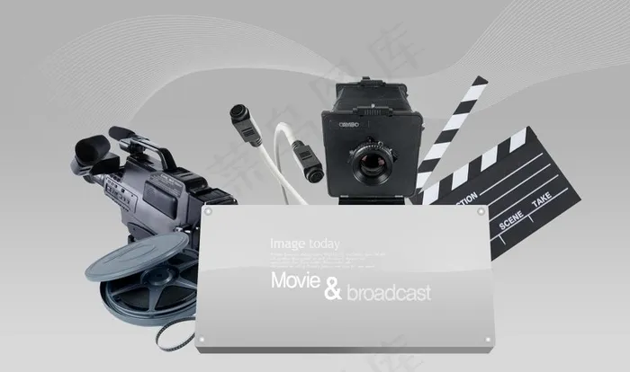 电影道具psd分层图图片psd模版下载
