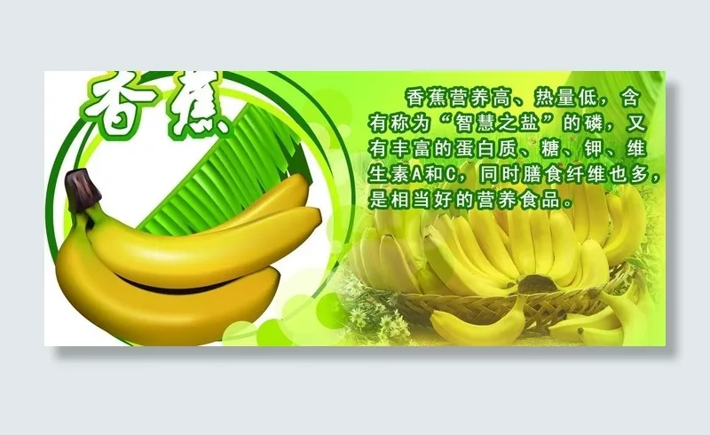 香蕉吊牌图片psd模版下载