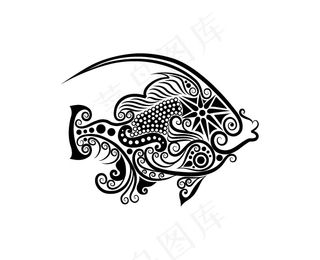 手绘动物图案矢量素材10