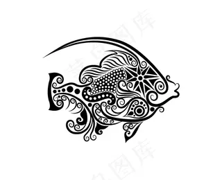 手绘动物图案矢量素材10