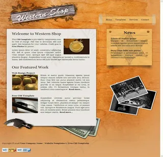 国外个人相册网站模版