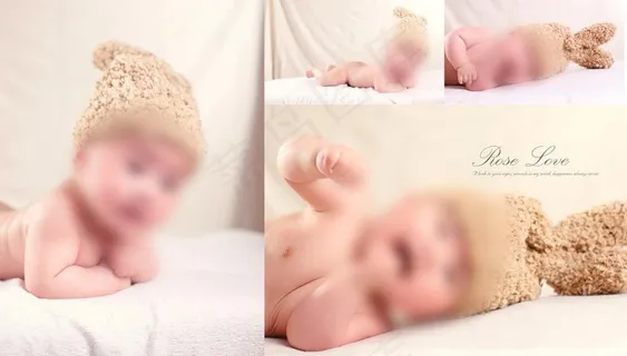 儿童摄影模板图片 儿童摄影模板图片