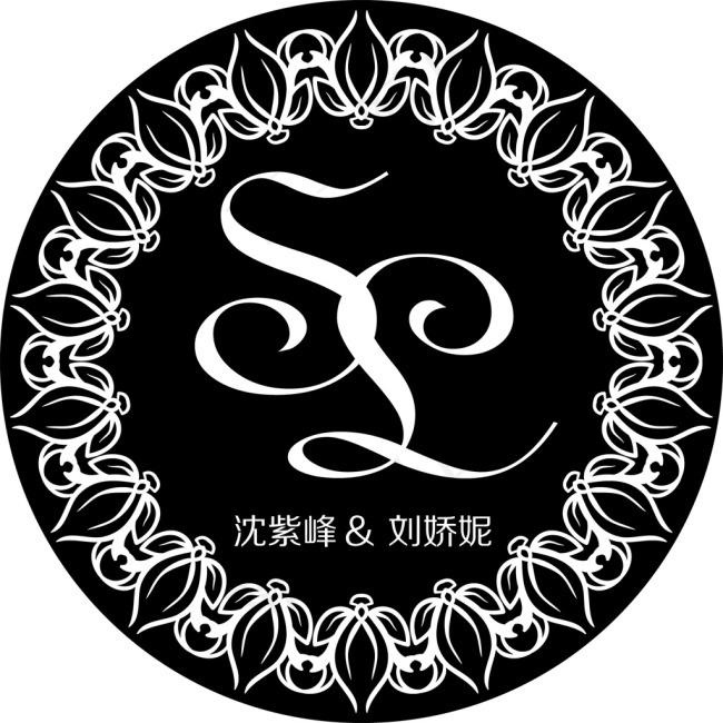 婚礼LOGO设计源文件ai矢量模版下载