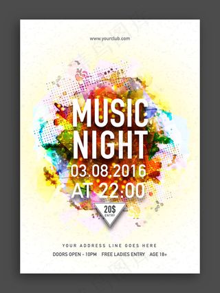 创意背景英文字母海报