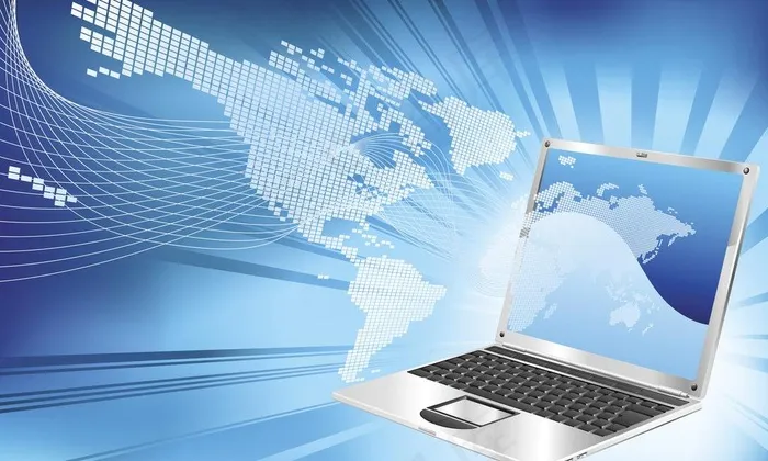 蓝色科技背景图片eps,ai矢量模版下载