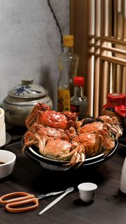 螃蟹高清摄影图片