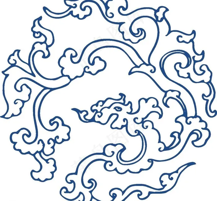 花纹图案cdr矢量模版下载