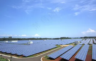 光伏电厂图片