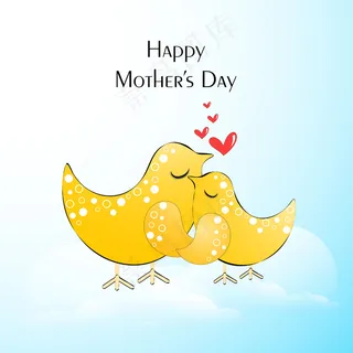 母亲节庆典贺卡设计