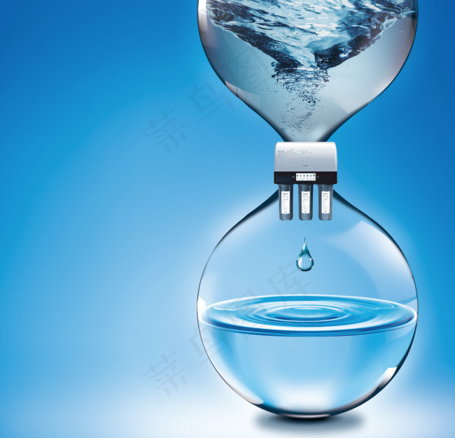 净水机 沙漏 洁净