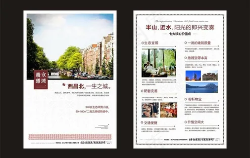 欧式地产dm单图片