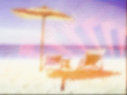 梦幻海边背景 梦幻海边背景