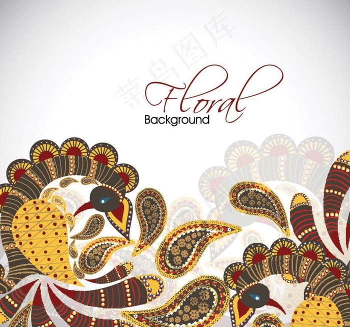 欧式花纹 古典花纹 卡片图片