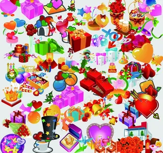 礼品 礼包（扣好）