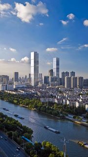 现代城市建筑风景高清摄影图片