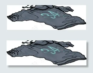 灰色调34图案印花的服饰设计