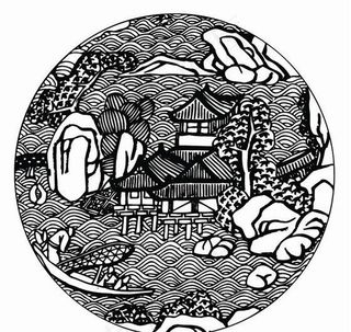 元明时代 矢量版画 古典图案 矢量中华五千年 AI源文件_0386