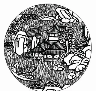 元明时代 矢量版画 古典图案 矢量中华五千年 AI源文件_0386