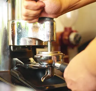 咖啡机 煮咖啡图片