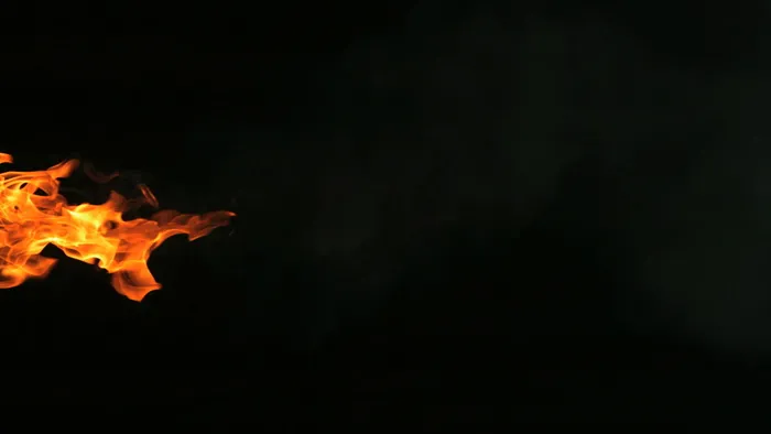 慢动作慢的火焰从左股录像 视频免费...