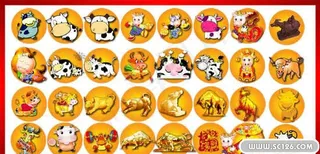 春节卡通福牛金牛PSD素材