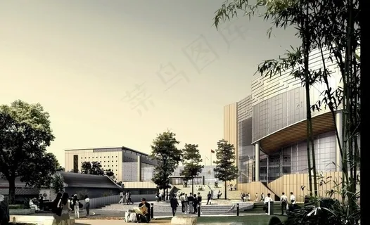 建筑景观效果图图片 建筑景观效果图图片