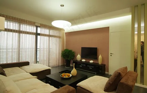 中式客厅装修设计效果图