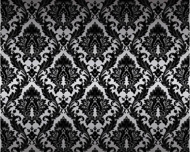 欧式花纹背景图片
