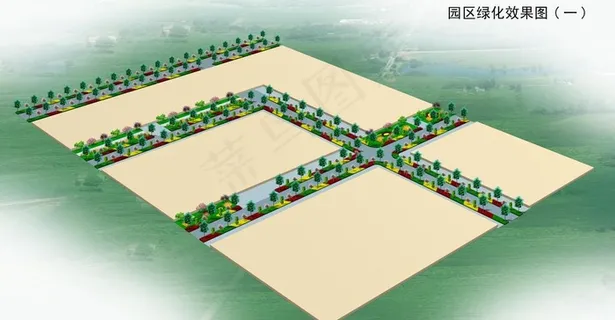 厂区绿化图片 厂区绿化图片