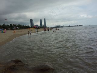 厦门椰风寨海滩图片