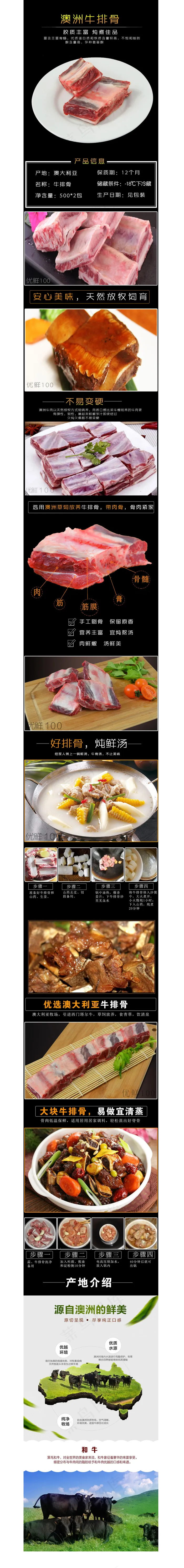食品详情页(750X8608(DPI:72))psd模版下载