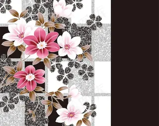 创意花草手袋图片