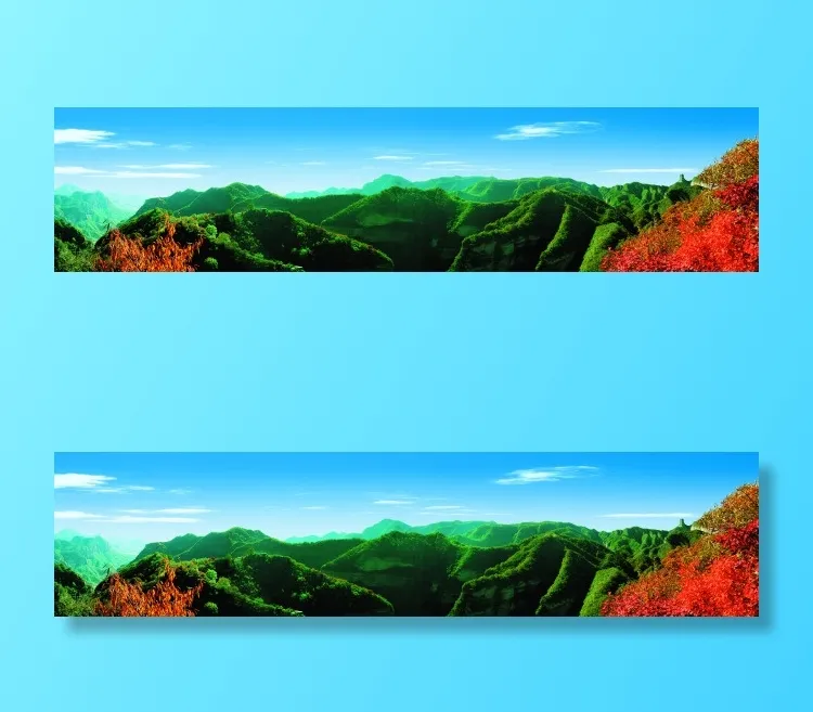 九龙峡秋色