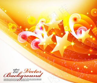 五角星纹样背景