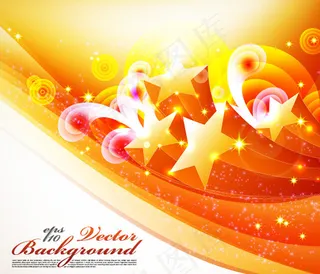 五角星纹样背景