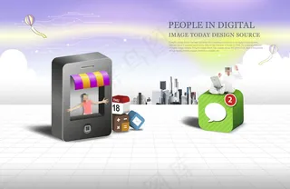 商务科技素材图片