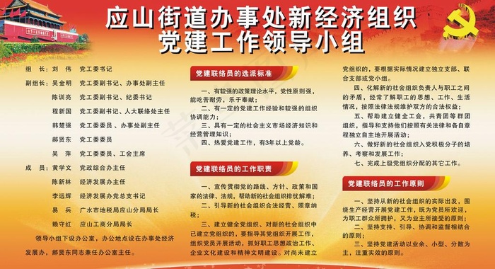 党建工作领导小组图片