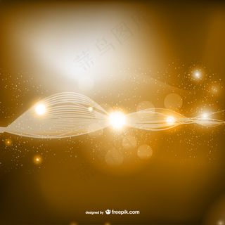 黄色背景矢量图