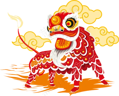 2018狗年大吉新年元宵节素材