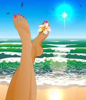 夏日旅游背景图片