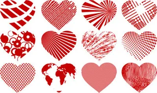 情人节爱心素材