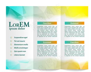 传单模板 三折页模板图片