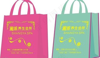 无纺布手提袋竖版图片