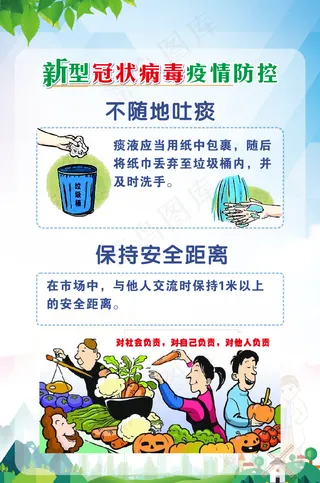 疫情展板
