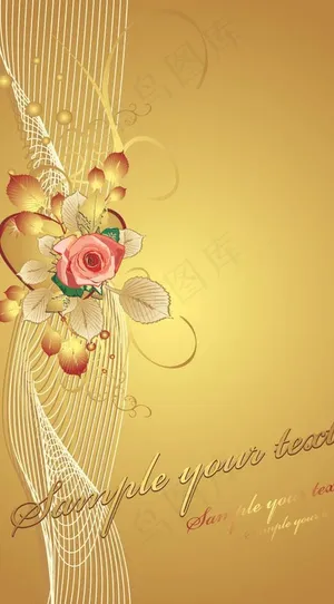 欧式华丽label矢量素材图片