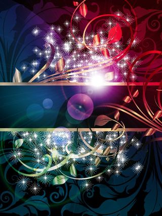 璀璨闪亮背景矢量素材