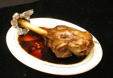 椒苗红烧羊棒骨